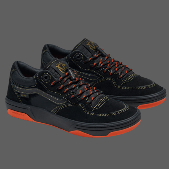 Vans Spitfire Wheels x Rowan 2 'Black Flame' Size US M8 NWOB 721356 - Picture 3 of 10